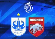 Hasil Pertandingan PSIS vs Borneo FC Liga 1 22 Mei 202