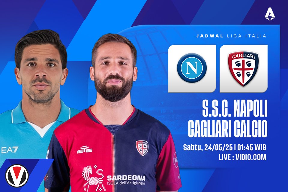 Prediksi Napoli vs Cagliari Serie A 24 Mei 2025