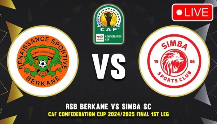 Prediksi Skor Simba vs RS Berkane:  Piala Konfederasi Afrika