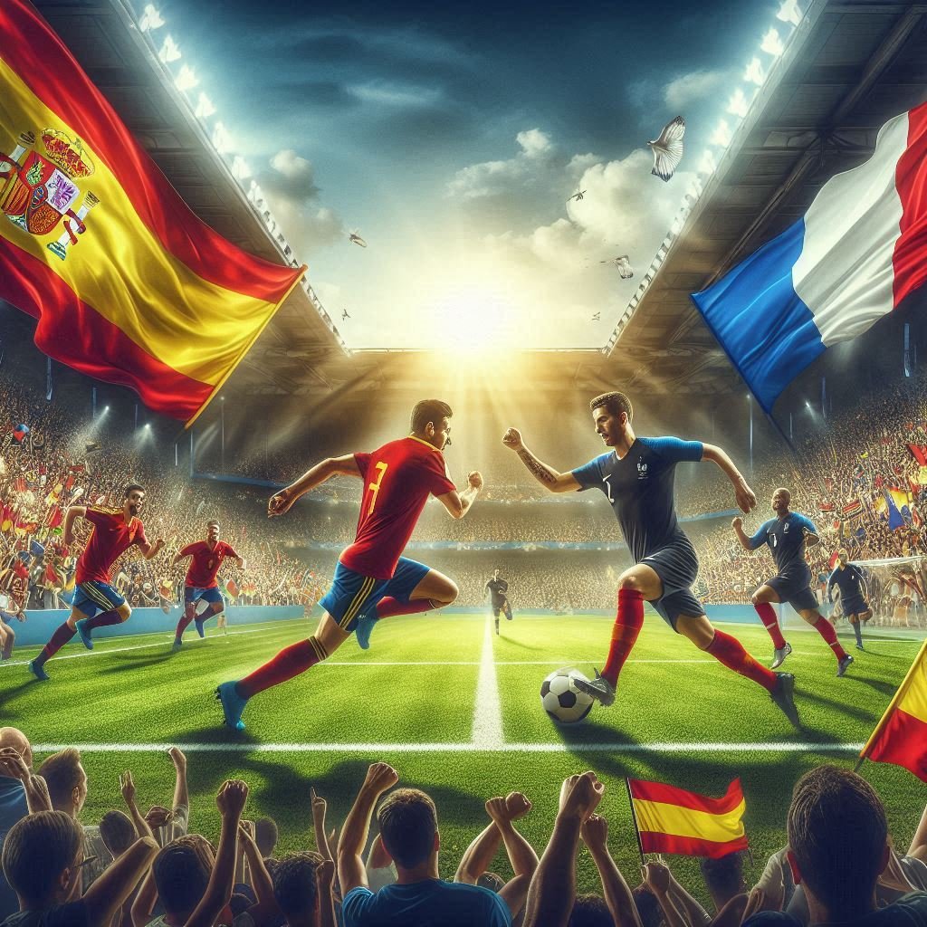 Prediksi Skor Spanyol vs Prancis Euro 2024 Akurat 08-06-25