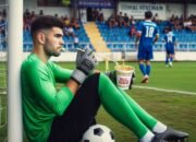 Tanding Sepak Bola atau Warung Mie? Aksi Nyeleneh Kiper Ini Bikin Heboh!