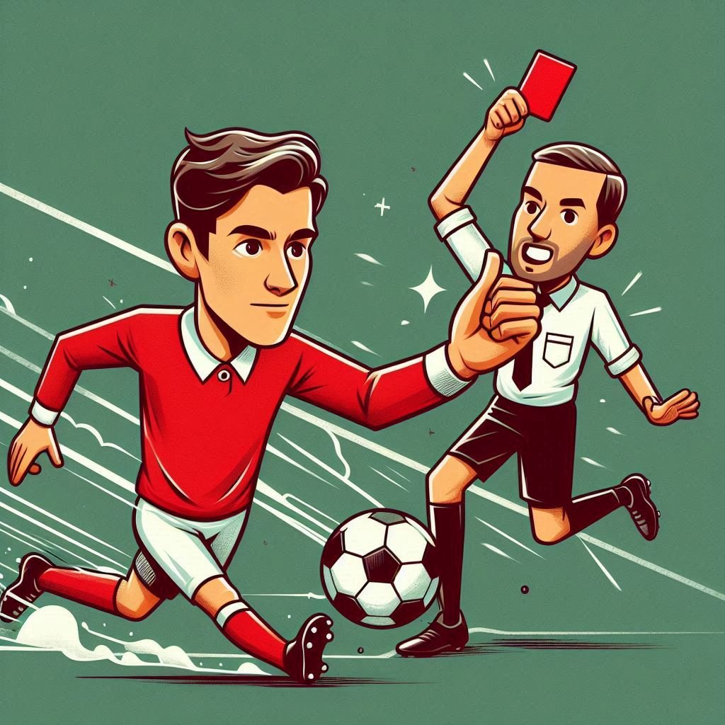 Kartu Merah Tercepat dalam Sejarah Sepak Bola Dunia