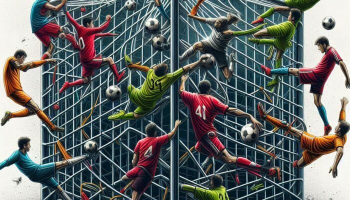 Liga Aneh Tanpa Bola: Pertandingan Sepak Bola Unik yang Mengandalkan Imajinasi dan Strategi Gerak