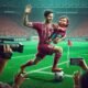 Pemain Ini Bawa Boneka saat Bertanding Sepak Bola