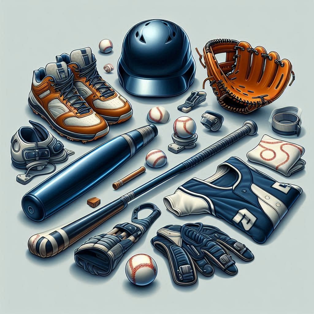Perlengkapan Wajib Pemain Baseball Profesional