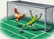 Gol Tercepat dalam Sejarah Sepak Bola Terjadi karena Ayam Masuk Lapangan dan Ganggu Kiper