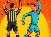 Pemain Diganjar Kartu oleh Wasit Gara-Gara Selebrasi Joget yang Dianggap Provokatif
