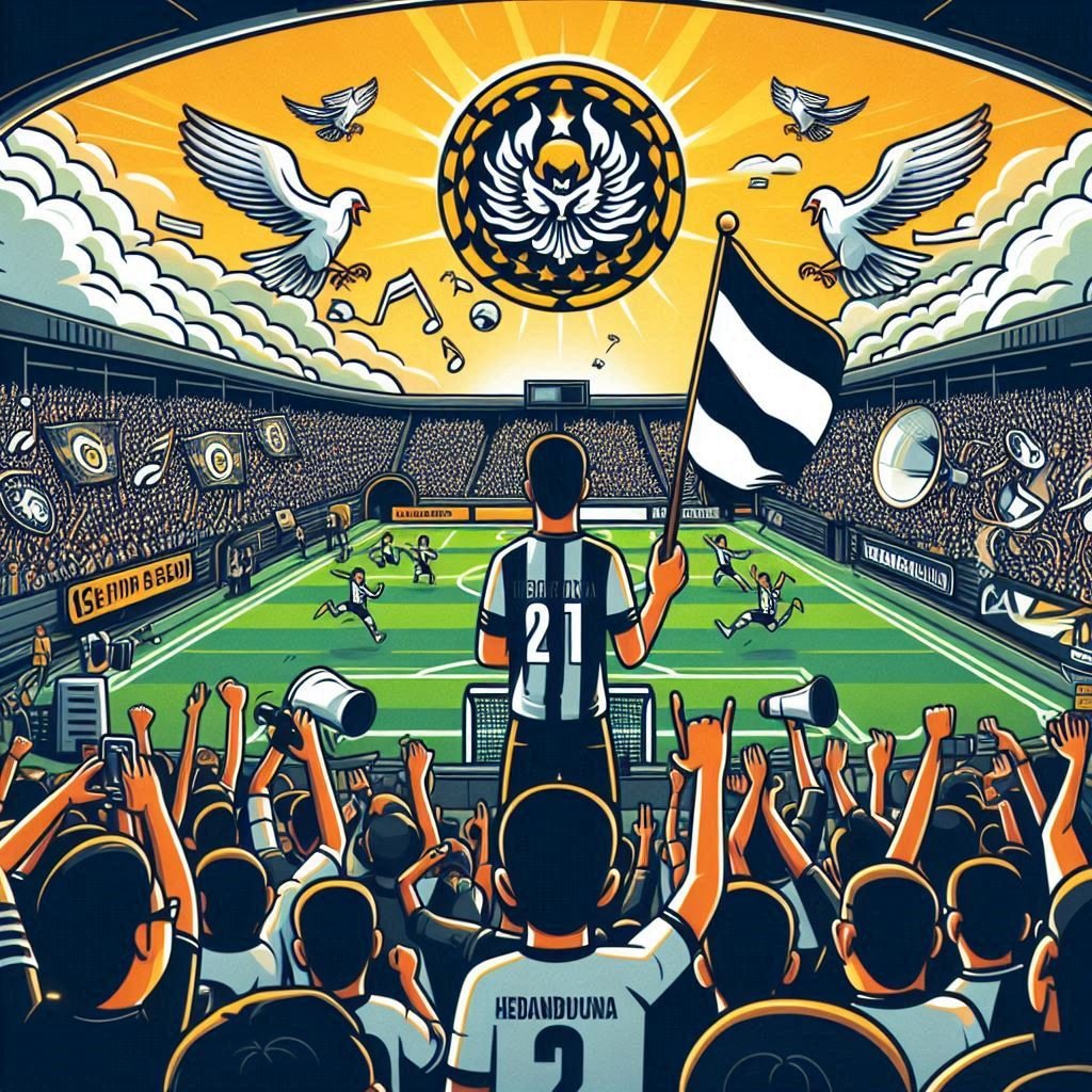 Klub Sepak Bola dengan Lagu Anthem Dangdut Unik Meriah