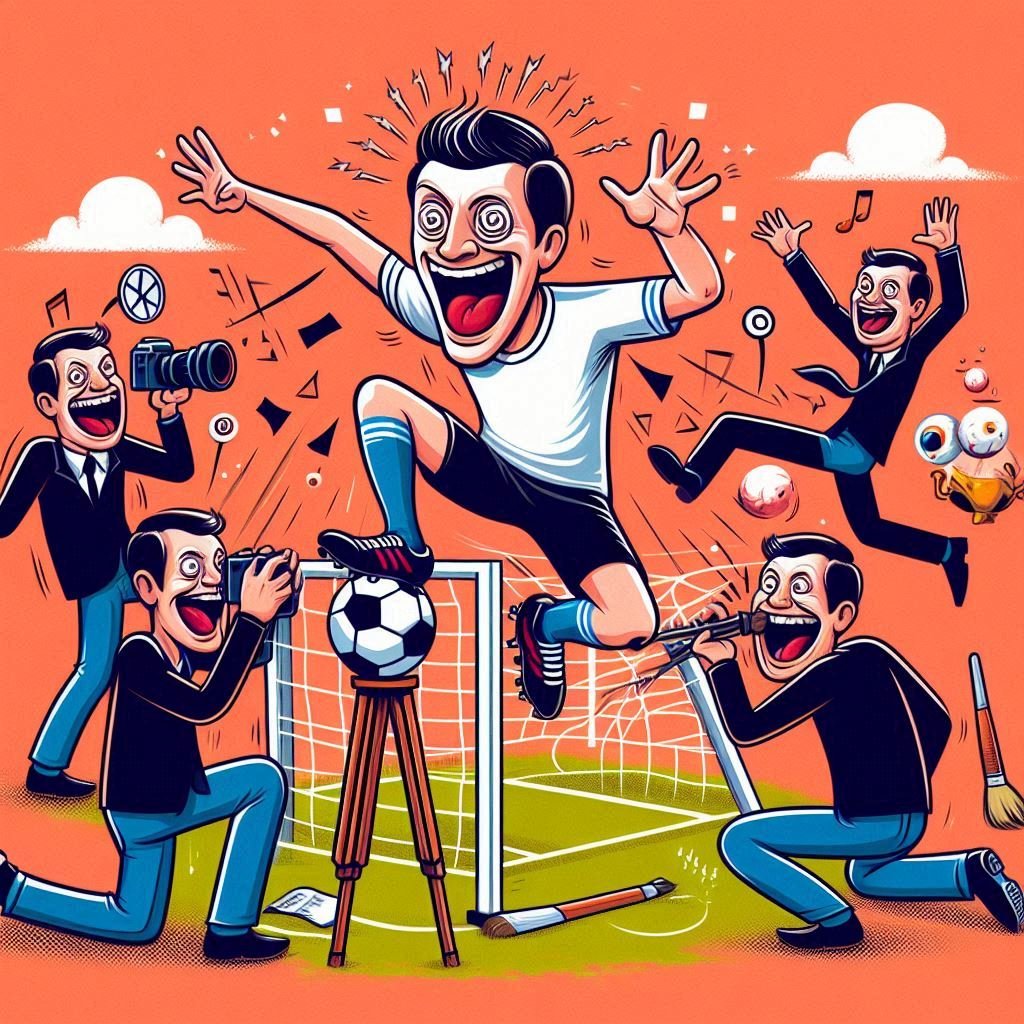 Selebrasi Pemain Sepak Bola Paling Absurd dan Aneh