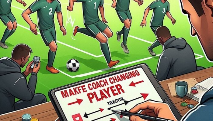 Pelatih Ganti Pemain karena Lebih Fokus Bikin Video TikTok daripada Ikuti Instruksi Taktik