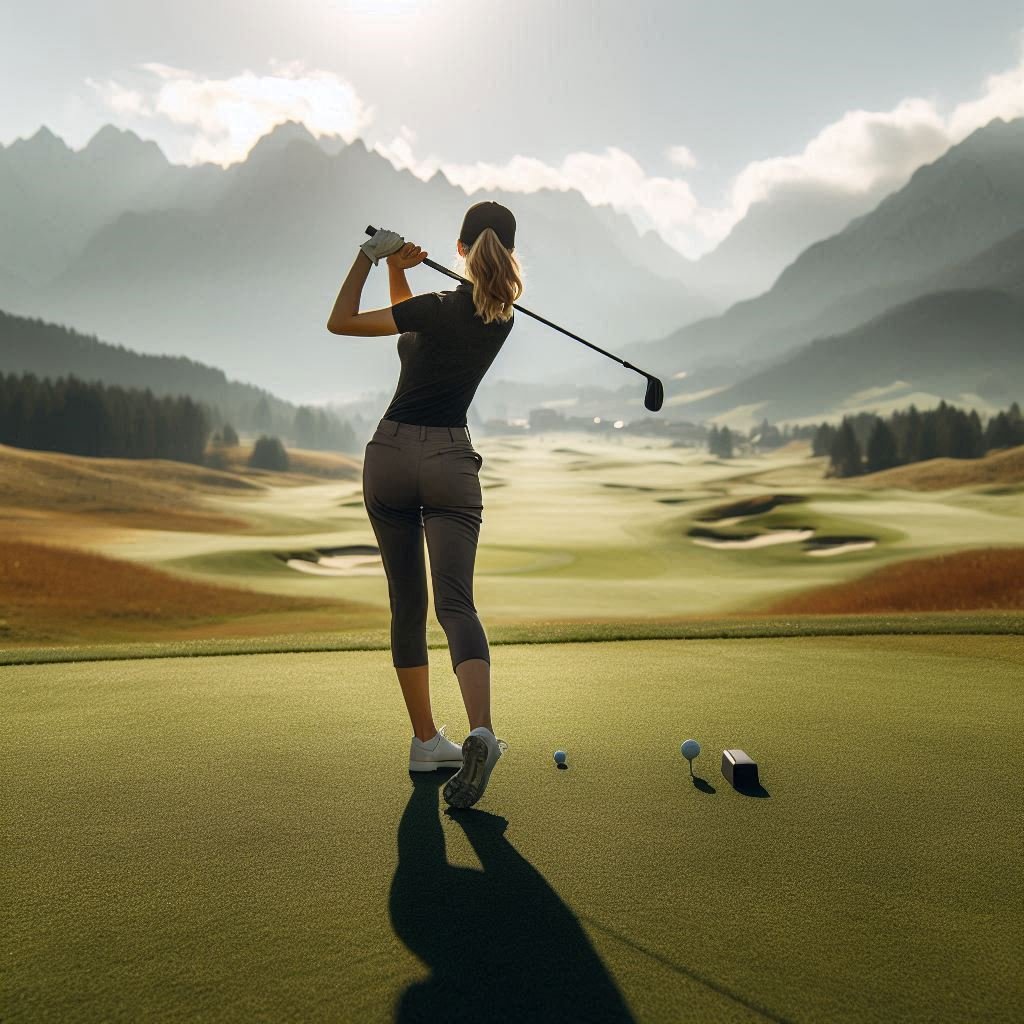 Cara Memegang Stick Golf dan Menjaga Posisi Tubuh Agar Bola Selalu Lurus